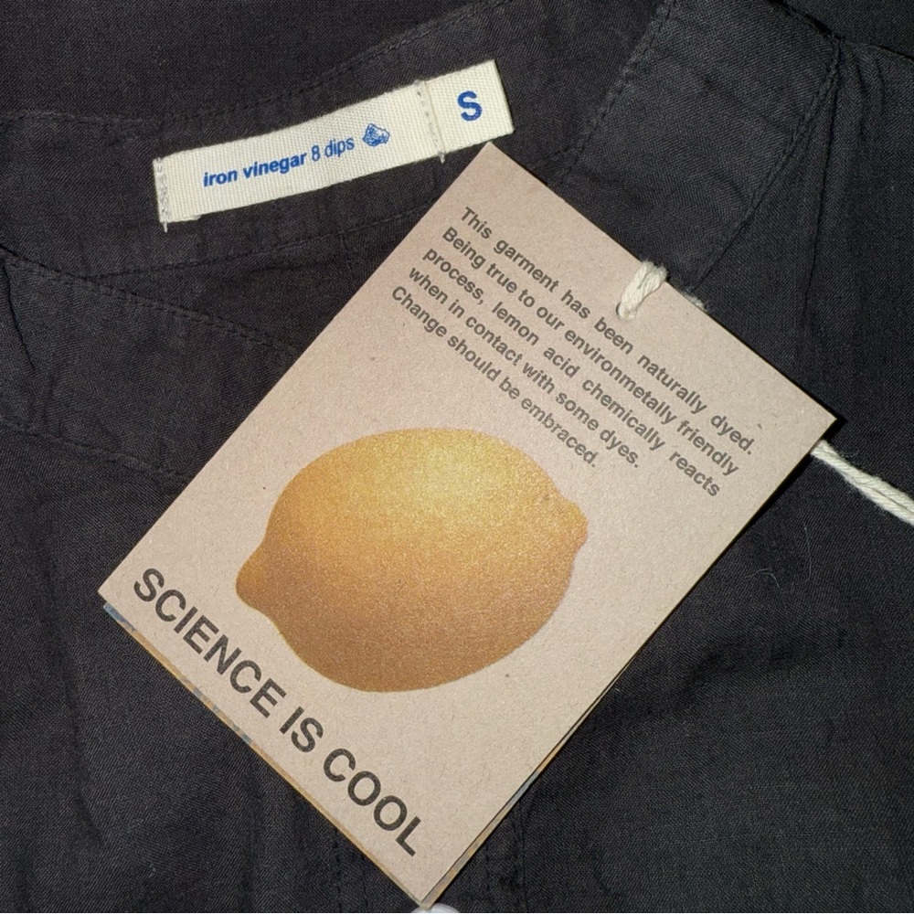 Industry Of All Nations Iron Vinegar 8 Dips Organic Cotton Indian Dyed‎ NWT - Picture 2 of 6
